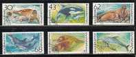 BULGARIA \ BULGARIE - 1991 - Mammiferes Marins - 6v Obl. - Gebraucht