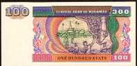 100 Kyats    "MYANMAR"      UNC     Ro 43 - Myanmar