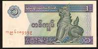 1 Kyat    "MYANMAR"      UNC     Ro 42. - Myanmar