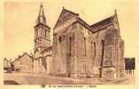 CPA.  ANIMEE. LA SOUTERAINE. L'EGLISE. - La Souterraine