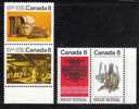 Canada 1974  N°Y.T. :  521 à 524** - Unused Stamps