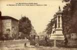 CPA(69)   BELLEVILLE SUR SAONE Le Monument Aux Morts De La Grande Guerre Et Entée De La Ville - Belleville Sur Saone