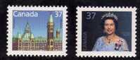 Canada 1987  N°Y.T. :  1030 Et 1031** - Neufs