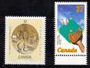 Canada 1988  N°Y.T. :  1062 Et 1063** - Unused Stamps