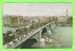 LONDON, UK  - LONDON BRIDGE - ANIMATED - PRINTED IN HOLLAND - - River Thames