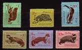 BULGARIA / BULGARIE - 1963 - Faune Sauvage - 6v** - Unused Stamps