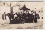 CARTE PHOTO AVRANCHE 31 JUILLET 1911 UN CHAR - Avranches