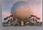 Spaceship Earth Ride A "time Machine" Through This 18 Story Geosphere - Disney World, Florida - Disneyworld