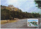 Max Card Greece 2004 Olympic Games "Views Of Olympic Cities" Athen Michel Nr. 2213 - Maximum Cards & Covers