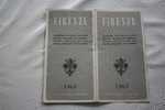 1963--GUIDE PLAN RESEAUX TOURISTIQUE-FIRENZE-FLORENCE-ITALIE- INDICAZIONI -ENTE PROVINCIALE TURISMO-INDICAZIONI-STORICO- - Europa