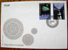 2002 CROATIA FDC LACES LACE - Textiles