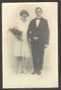 Married Couple 1929 Old Mint Card Real Photo - Marriages