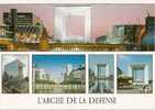 92 - La Défense : L'arche De La Fraternité, Vue De Différents Angles / L'Arche De La Défense - CPM Multivues - éd. Guy - La Defense