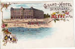 BELGIQUE..HEYST SUR MER..GRAND HOTEL DU HURSAAL..DOS SIMPLE..NON ECRIT.. - Other & Unclassified