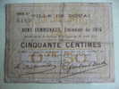 DOUAI   0.50F - Cámara De Comercio