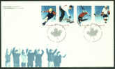 CANADA : 25-01-2002 (**) : FDC : "Olympic Winter Games Salt Lake City" - Hiver 2002: Salt Lake City - Paralympic