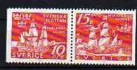 SUEDE       Neuf **       Y. Et T.  N° 546a  En Paire        Cote: 0.75 Euros - Unused Stamps