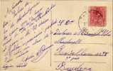 Postal Tarrasa (barcelona) 1912. Romantica - Brieven En Documenten