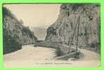 ACCOUS (64) - GORGE ET PONT D´ESQUIT - ANIMÉE - C.C. - CARTE ÉCRITE EN 1917 - - Oloron Sainte Marie