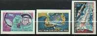 VIETNAM NORD – VIET NAM NORD – VIET-NAM NORD - 1962 - VOSTOK 3 E 4 - YT 303/305 NON DENTELLATO ** - Asien