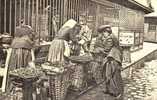 CPA. REPRO. MARCHANDES DE MOULES. DIEPPE. - Verkopers