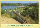 CPSM.  LA ROCHE BERNARD. LE PONT ET LE PORT DE PLAISANCE SUR LA VILAINE. DATEE 1998. - La Roche-Bernard