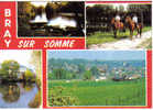 Carte Postale  80. Bray-sur-Somme  Trés Beau Plan - Bray Sur Somme