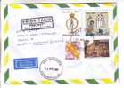 GOOD BRAZIL Postal Cover To ESTONIA 2005 - Nice Stamped - Lettres & Documents