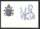 K001 Vaticano 1981 - Cartoline Postali "Giovanni Paolo II"  2 V. L. 150 + 200 - Nuovo - Neufs