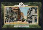 1909 Postcard Tram At Rensfield Street Glasgow Scotland - Cigar Merchant On Corner - Ref 310 - Lanarkshire / Glasgow