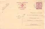 Entier 119 M1 PO10 Obl Martelange - Cartes Postales 1934-1951