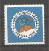 CORTINA D'AMPEZZO 1956 Poster Stamp Vignette Olympic Games Olympics ITALY - Hiver 1956: Cortina D'Ampezzo