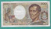 1 Billet De 200 Francs 1983 - 200 F 1981-1994 ''Montesquieu''