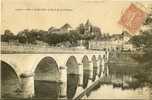 36 LE BLANC Le Pont Et Château  Joli Plan  1904 - Le Blanc