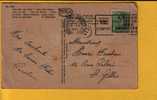 137 Op Kaart Met Mekanische Vlagstempel OLYMPIADE 1920 ANVERS Van BRUSSEL (ZUID) - Verano 1920: Amberes (Anvers)