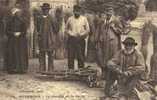 CPA. REPRO.  LE MARCHE DE LA PAILLE. AUVERGNE. - Markets