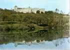 CPSM.  ROHAN. ABBAYE N.D. DE TIMADEUC. LE MONASTERE VU L'ETANG. - Rohan