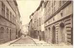 TRES RARE CARTE    MONTBRISON  RUE MARTIN BERNARD MAISONS DU XVI XVII SIECLES - Montbrison