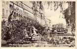 THE FOUNTAIN . MUNICIPAL BUILDINGS AND STATUE OF DR. WILSON. CHELTENHAM. - Cheltenham