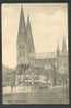 1909 GERMANY LÜBECK, MARIENKIRCHE, VINTAGE POSTCARD - Luebeck