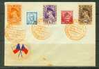 Tchcècoslovaquie  -  Lettre De 1948  +  Vignette Drapeau   -  Oblitération Spéciale - Storia Postale