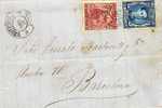 3538  Carta  Entera  Vich ( Barcelona) 1877, Impuesto De Guerra - Covers & Documents