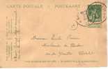 Entier Postal 50 Obl Charleroy Sud - Briefkaarten 1909-1934