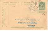 Entier Postal 44 Obl Gosselies - Cartes Postales 1909-1934