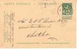 Entier Postal 50 Obl Gilly - Cartoline 1909-1934