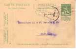 Entier Postal 44 Obl Antwerpen - Cartes Postales 1909-1934