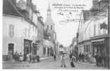 CPA 89 BRIENON LA GRANDE RUE ANIMATION SUPERBE - Brienon Sur Armancon