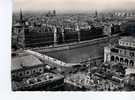 Cpsm 75 PARIS   PLACE DU CHATELET PALAIS DE JUSTICE - The River Seine And Its Banks