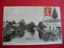 27 PACY SUR EURE  Vue Sur L EURE Prise Du Pont  Tuiles Bardin Circulee  Edit N.D   N° 218  Eure - Pacy-sur-Eure