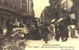 CPA. REPRO. MARCHE AUX FLEURS . NICE. FACADE DE L'OPERA. - Markets